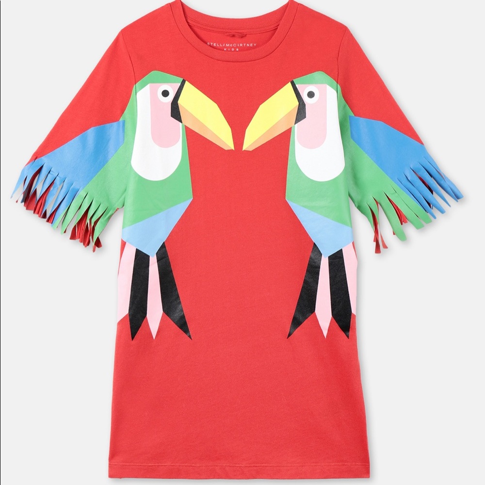 Stella McCartney kids toucan dress